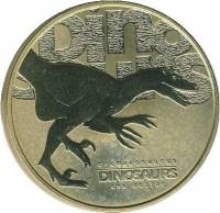 () Монета Тувалу 2002 год 1 доллар ""  Медно-Алюминиево-Цинковый сплав (Cu-Al-Zn)  AU